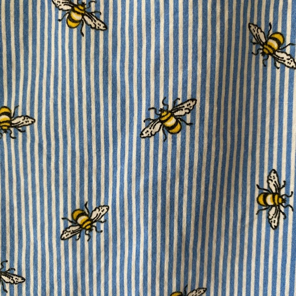 Express Bumblebee Striped Buttondown Top women’s Small - Picture 2 of 6